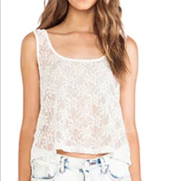 Gypsy 05 Lace Crop Tank Size Medium New - Picture 1 of 10